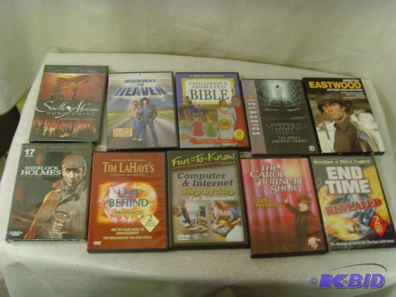 lot 119 image: Lot of New DVDs