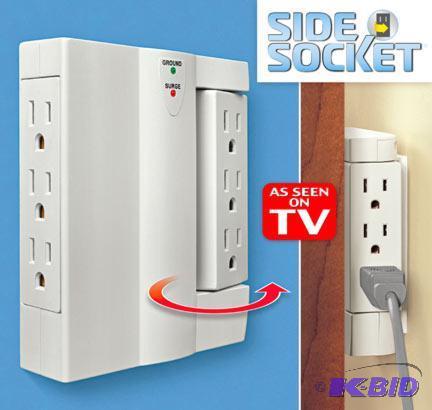 lot 126 image: As Seen On TV Side Socket