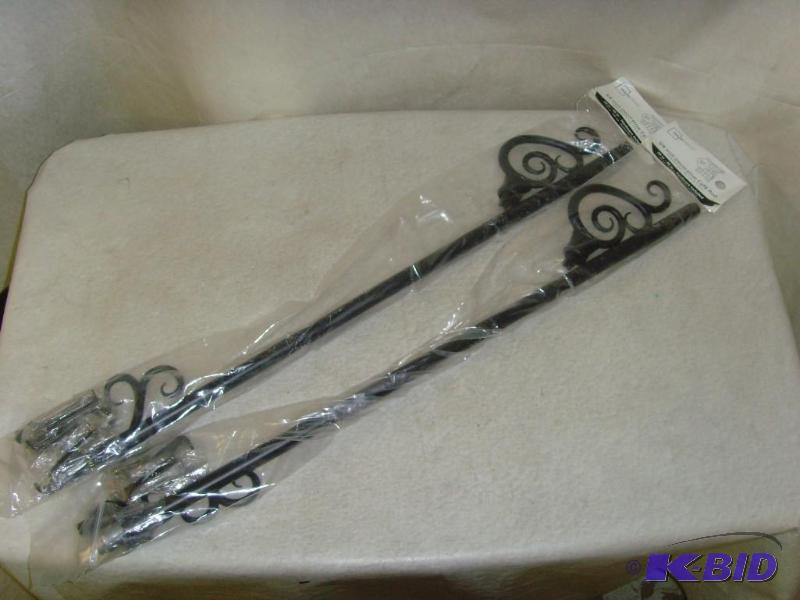 lot 18 image: Set of Accent Curtain Rods