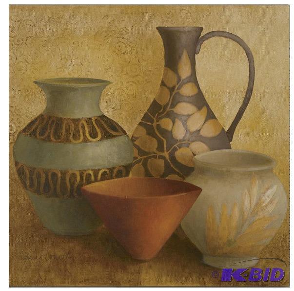 lot 65 image: Decorative Vessel Wall Art