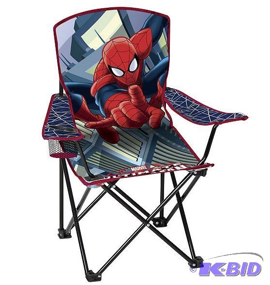 lot 67 image: Youth Size Spider-Man Chair
