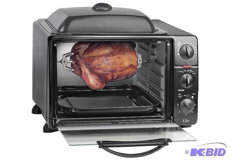 lot 72 image: Elite Multifunction Toaster Oven