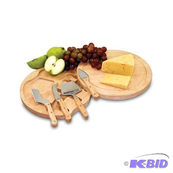lot 75 image: Circular Cutting Board & Tools