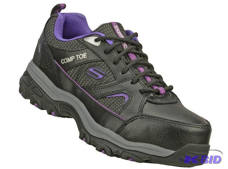 lot 16 image: Skechers DLite Tottle Work Shoes