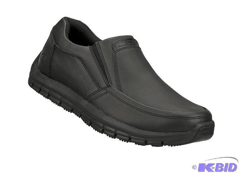 lot 27 image: Skechers Relaxed Fit Work Slip Ons