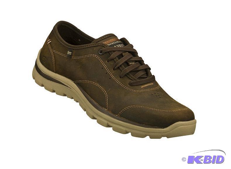 lot 28 image: Skechers Harvin Lace-Up Shoes