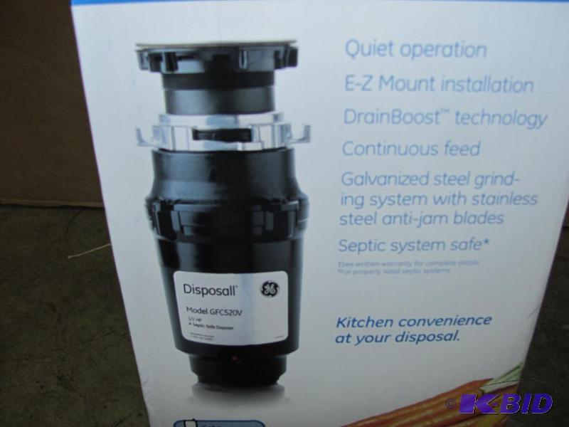 lot 11 image: NEW (in original box) GE 12-HP Food Waste D...