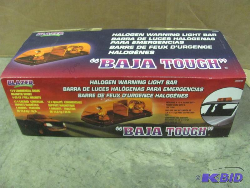 lot 13 image: NEW (in factory packagingbox) Halogen Warnin...