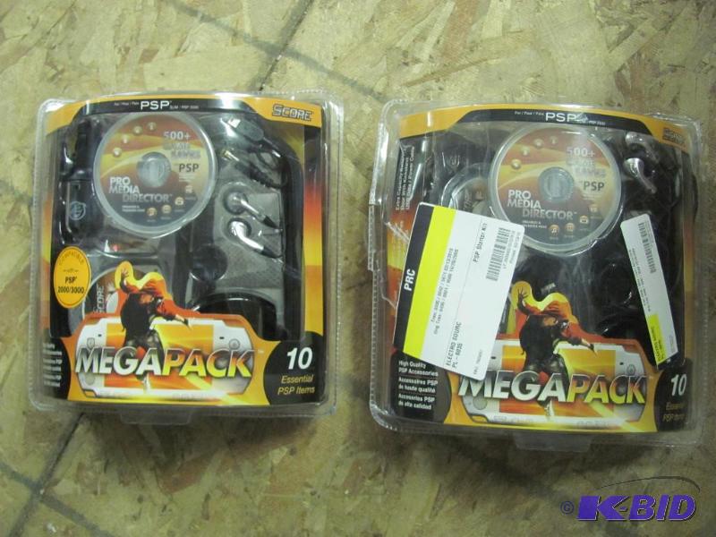 lot 131 image: 2-for-1 PSP MegaPack Special Complete kits ...