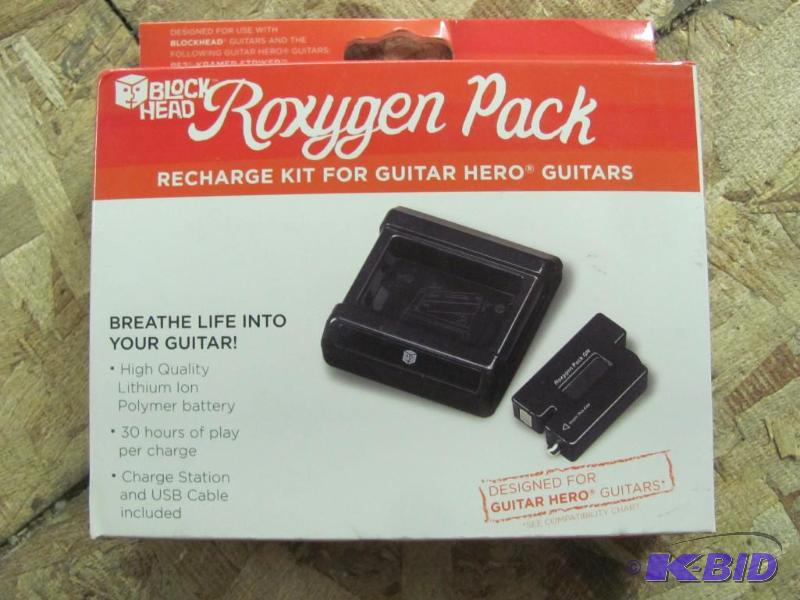 lot 166 image: NEW (in original box) BLOCKHEAD Roxygen Pack ...