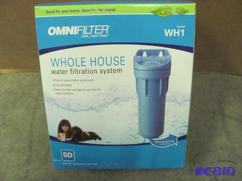 lot 26 image: NEW (in box) OMNIFILTER WH1 Whole House Wate...