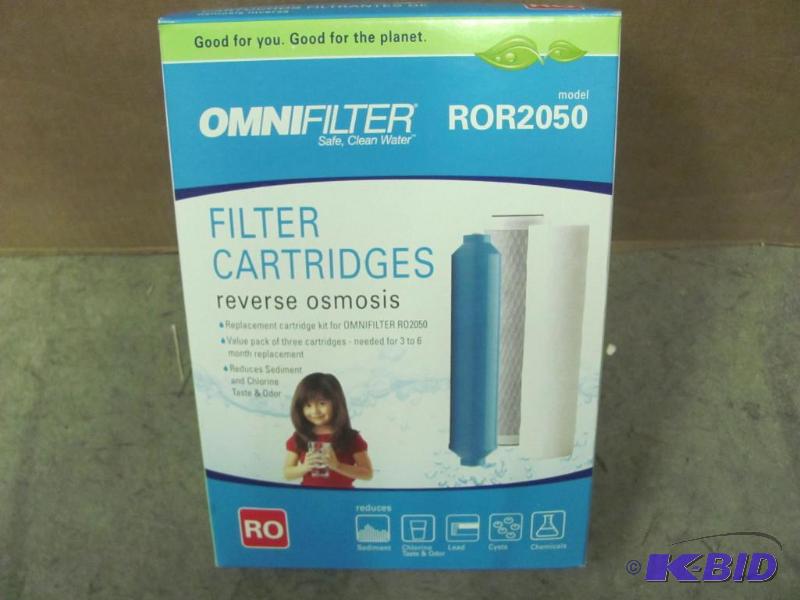lot 28 image: NEW (in box) OMNIFILTER ROR2050 Reverse Osmo...