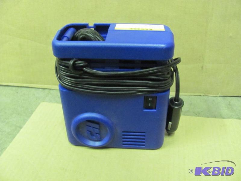 lot 77 image: CAMPBELL HAUSFELD 12-Volt Portable Air Compre...