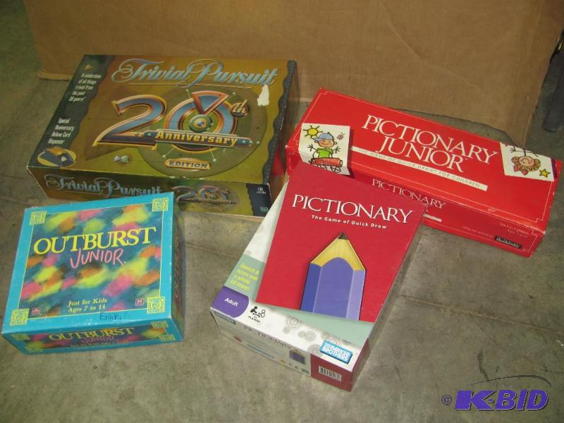 lot 79 image: Four (4) Assorted Board Games as shown, inclu...
