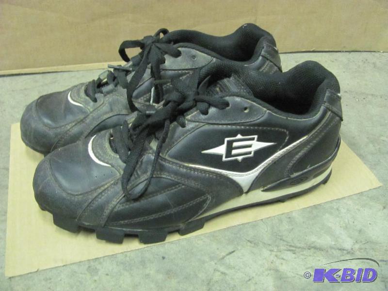 lot 92 image: Pair of EASTON Baseball Cleats. Size is 8.5. ...