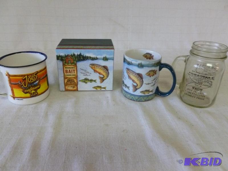 lot 144 image: This lot consists of a Joe camel enamelware c...