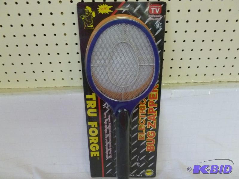 lot 151 image: As Seen On T.V Tru Forge electric bug zapper,...