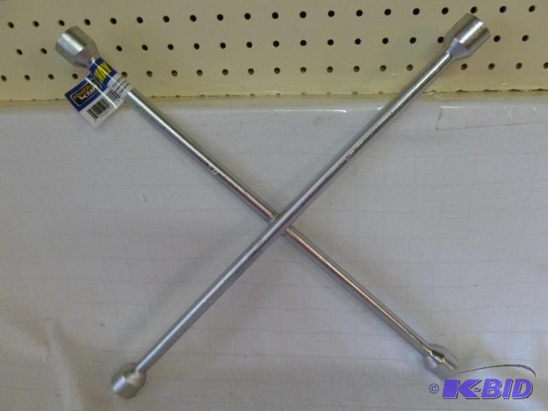 lot 167 image: Power Pro Craft 4-way lug wrench, brand new....