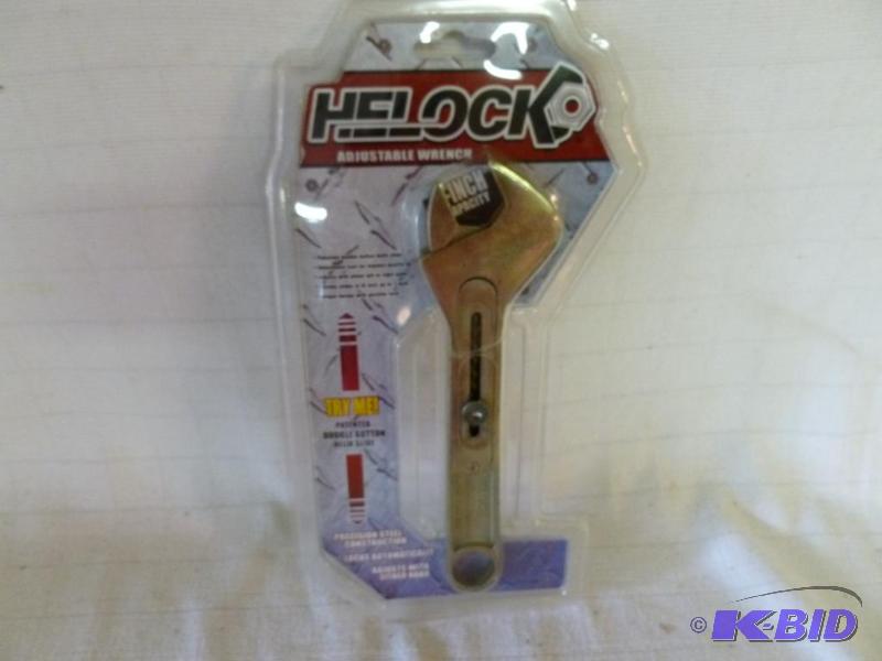 lot 178 image: Heavy Duty Helock adjustable wrench, brand ne...