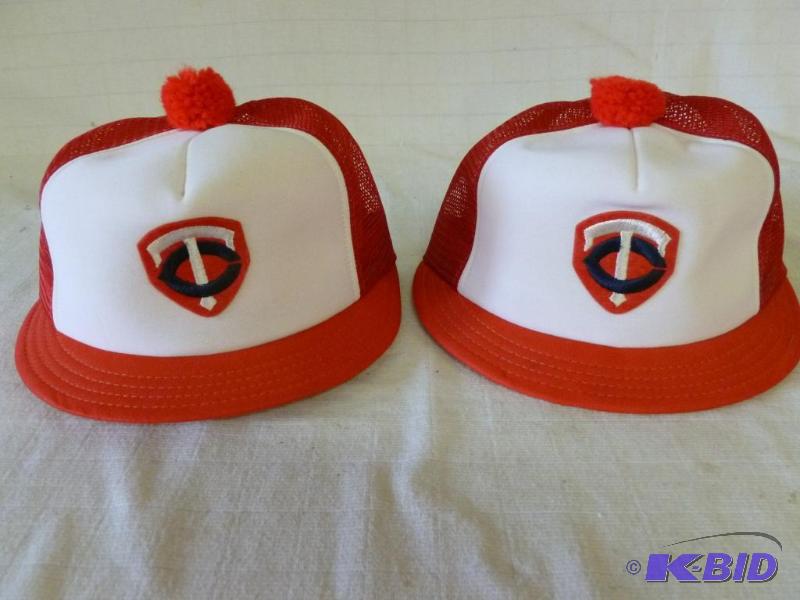 lot 218 image: Lot of two collectible Minnesota Twins ladies...