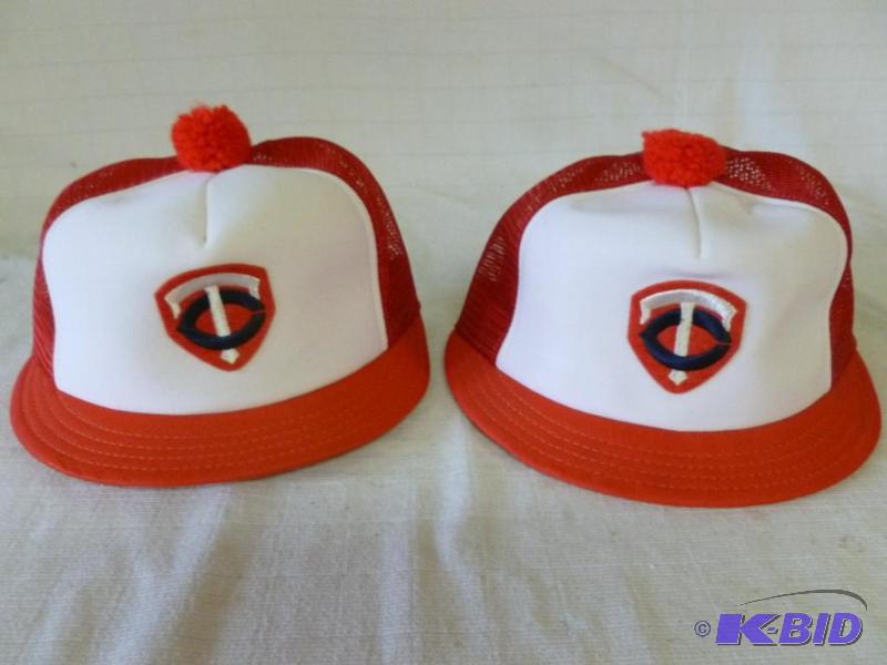 lot 219 image: Lot of two collectible Minnesota Twins ladies...