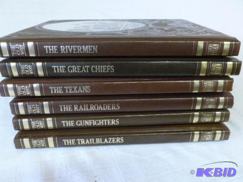 lot 67 image: Time Life - The Old West 1975 six book set....