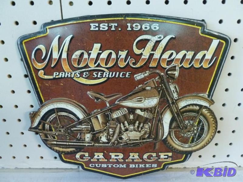 lot 8 image: Collectible Motor Head Parts & Service he...