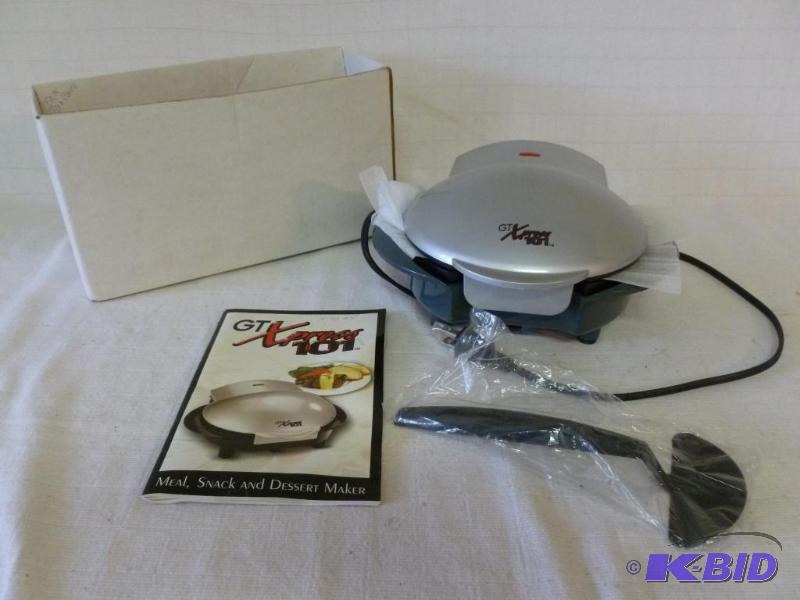 lot 82 image: GT Xpress 101 meal, snack and dessert maker, ...