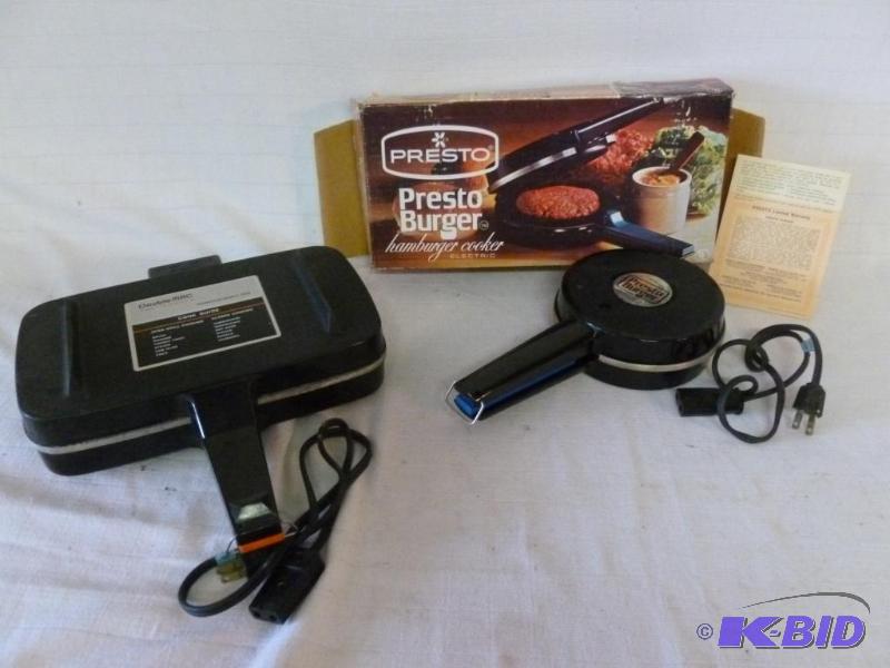 lot 83 image: This lot consists of a Presto Burger - hambur...
