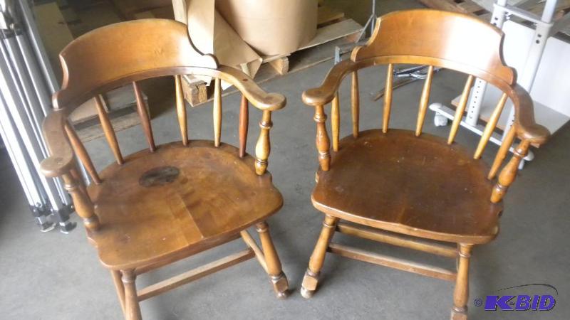 Wooden Club Chairs