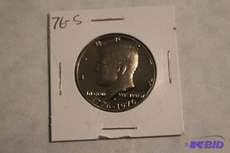 1776-1976 S Kennedy Bicentennial Half Dollar&...