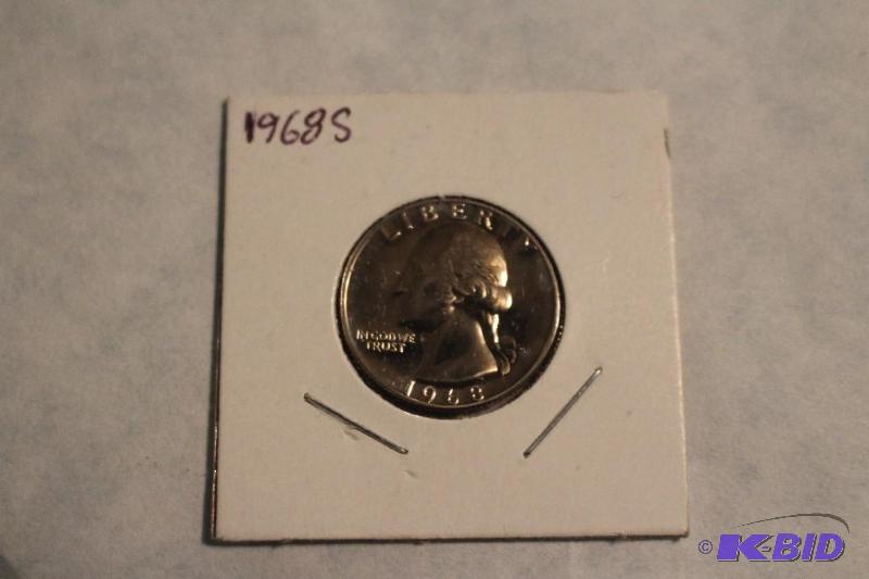 1968 S Washington Quarter&nbsp...