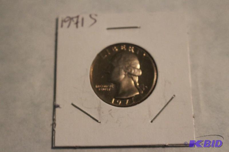 1971 S Washington Quarter...