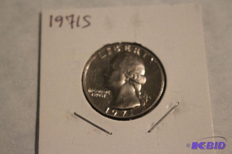 1971 S Washington Quarter...