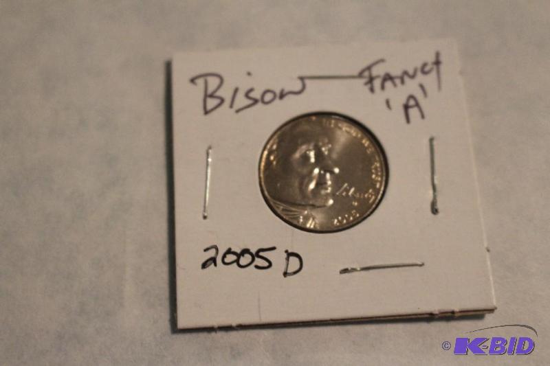 2005 D Westward Journey Bison Nickel Fancy A...