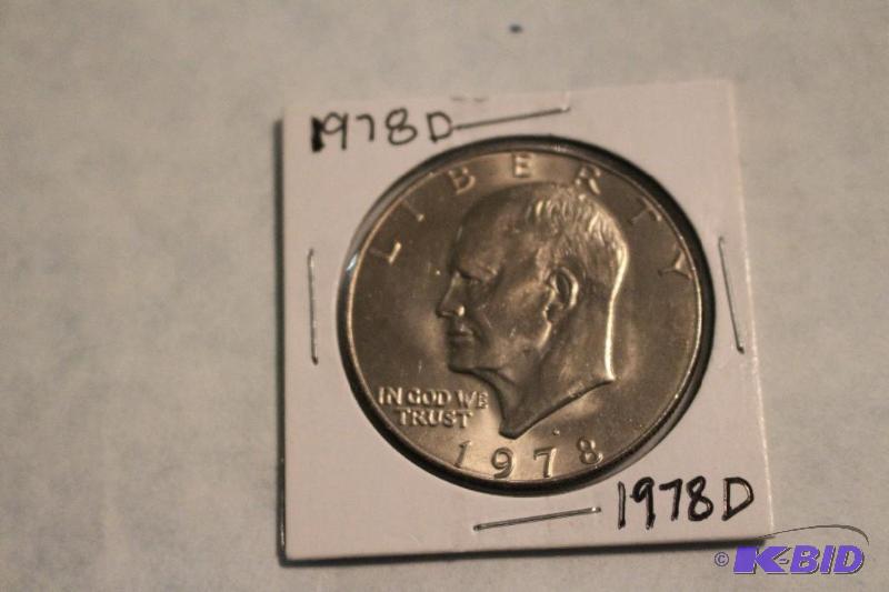 1978 D Eisenhower Dollar...