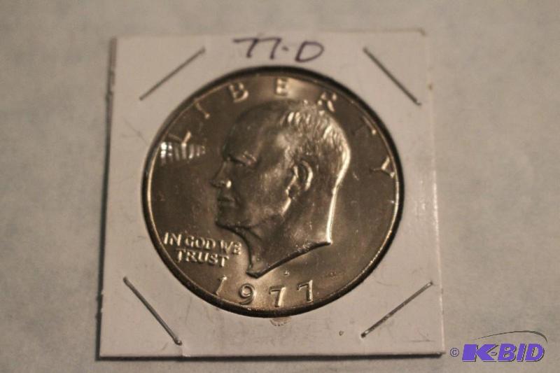 1977 D Eisenhower Dollar...