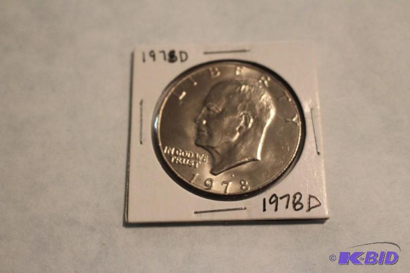 1978 D Eisenhower Dollar&nbsp...