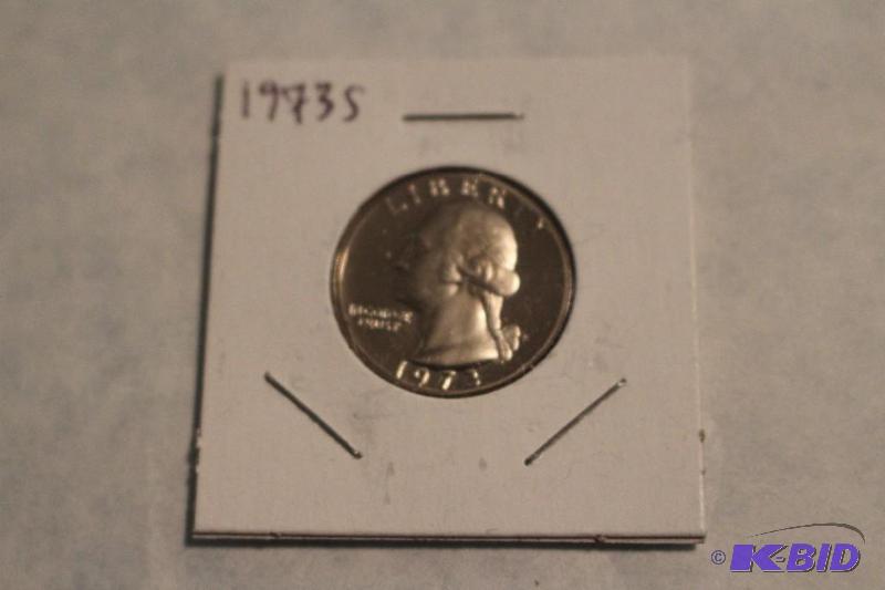 1973 S Washington Quarter...