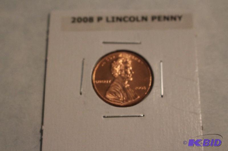 2008 P Lincoln Cent&nbsp...