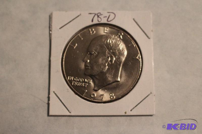 1978 D Eisenhower Dollar...