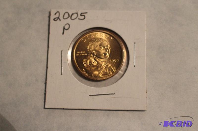2005 P Sacagawea Dollar...