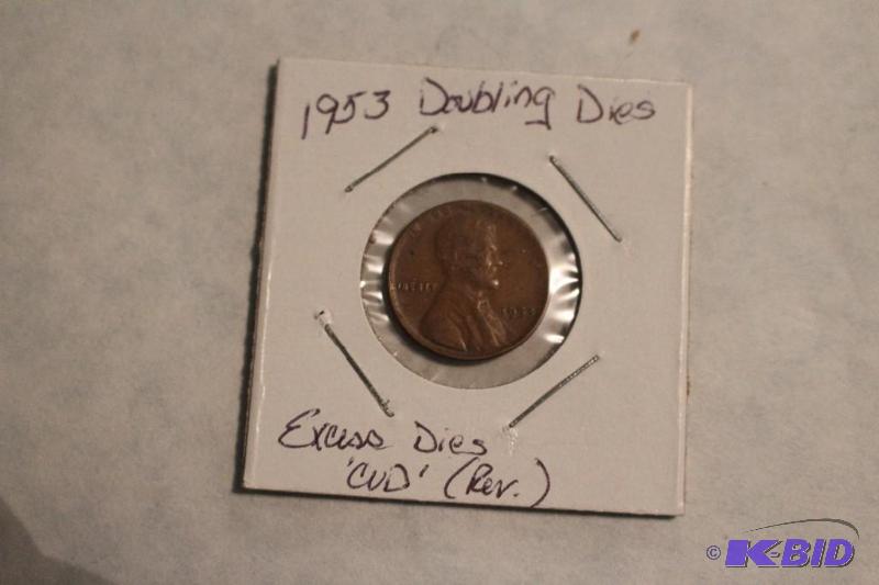 1953 P Lincoln Wheat Ears Variety 1&nbspDoub...