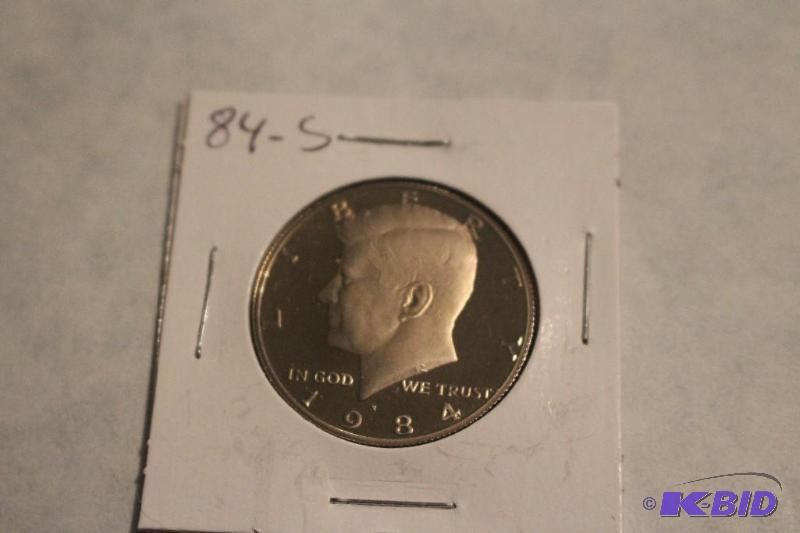 1984 S Kennedy Half Dollar...