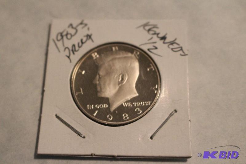1983 S Kennedy Half Dollar Proof...