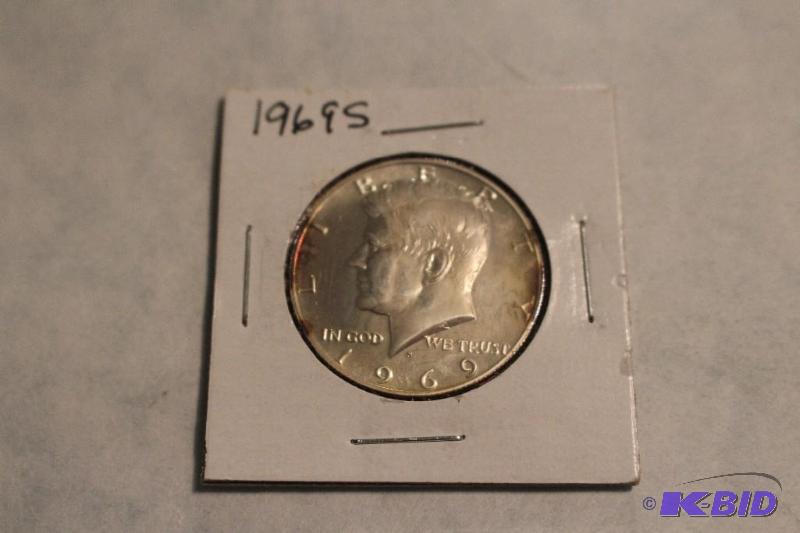 1969 S Kennedy Half Dollar...