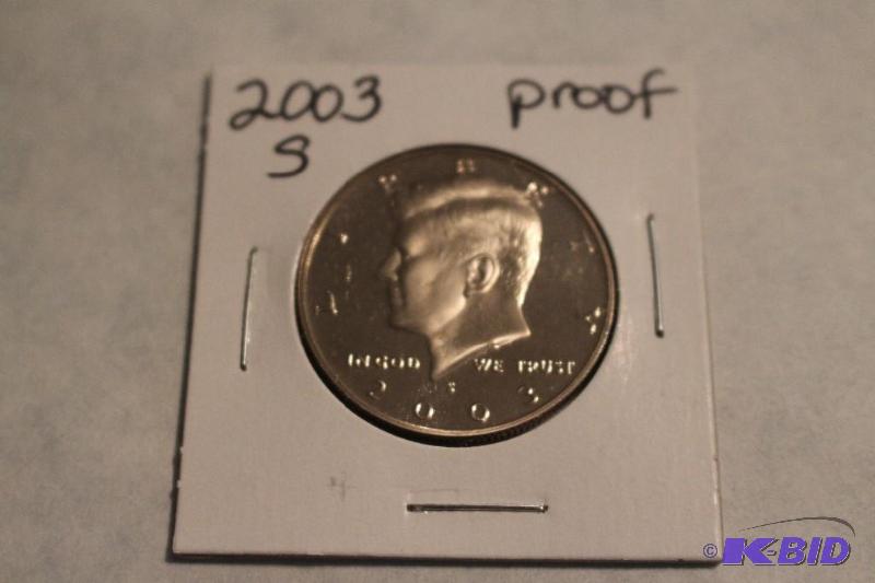 2003 S Kennedy Half Dollar Proof...
