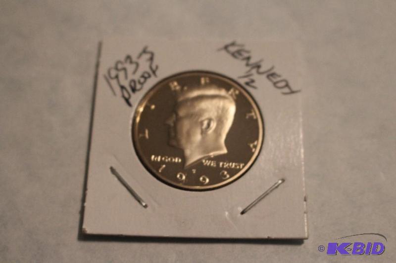 1993 S Kennedy Half Dollar Proof...