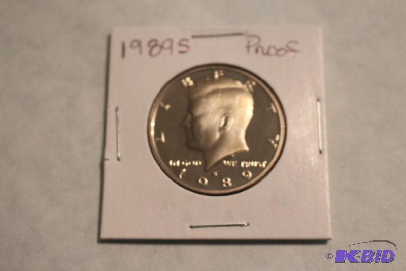 1989 Kennedy Half Dollar Proof...