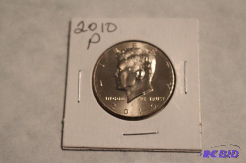 2010 P Kennedy Half Dollar...